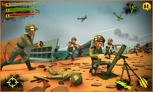 US Army Battle Ground World War Shooting games screenshot