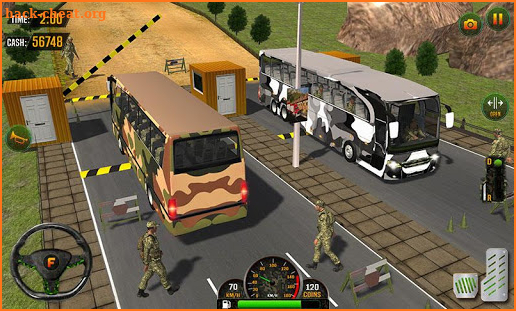 US Army Bus Driving - Military Transporter Squad screenshot