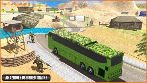 US Army Bus-Off Road Driver screenshot