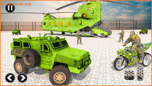 US Army Car Transporter: Army Truck Driving Games screenshot