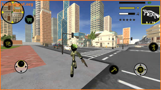 US Army Counter Stickman Rope Hero Crime OffRoad screenshot