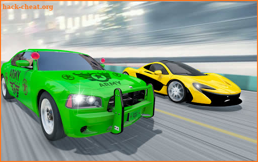 US Army Crazy Car Traffic Racing Game screenshot