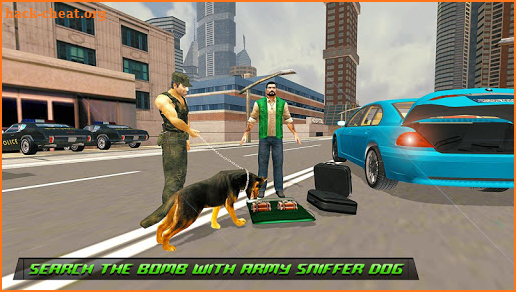US Army dog chase simulator – army shooting games screenshot