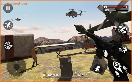 US Army Fortnight Border Shooting screenshot