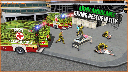 US Army Rescue Ambulance: Helicopter Mission screenshot