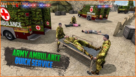 US Army Rescue Ambulance: Helicopter Mission screenshot