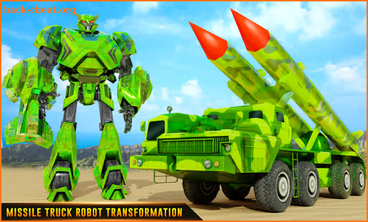 US Army Robot Missile Attack: Truck Robot Games screenshot