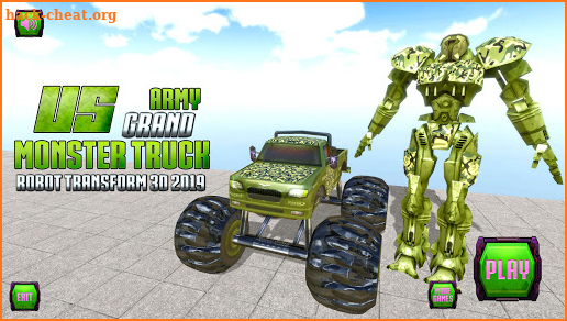 US Army Robot Monster Truck War screenshot