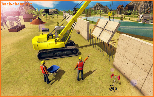 US Army Security Wall Construction Simulator Games screenshot