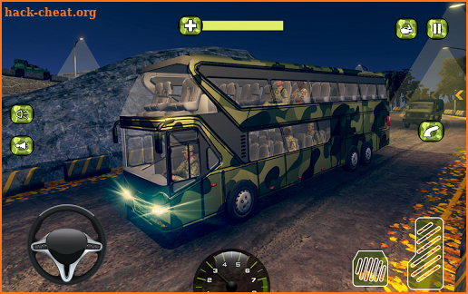 Us army soldiers transport- military bus transport screenshot