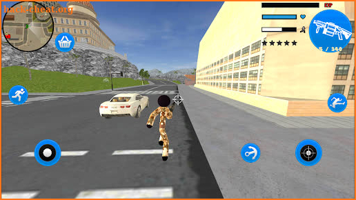 Us Army Stickman Rope Hero City Counter Attack screenshot