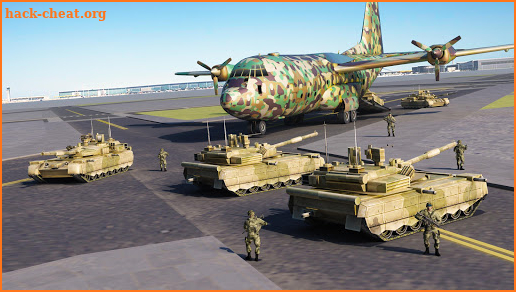 US Army Tank Transporter Airplane screenshot