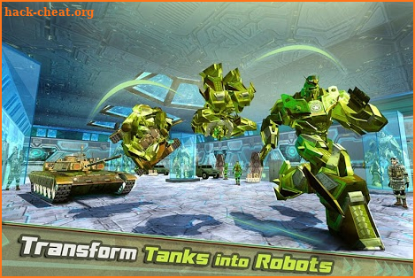 US Army Transport Game - Robot Transformation Tank screenshot