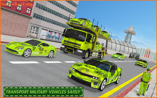 US Army Transporter Truck: Car Driving Games screenshot