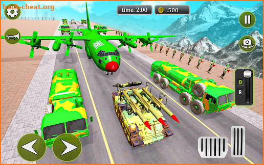 US Army Transporter Truck Game screenshot