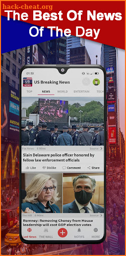 US Breaking News Today screenshot
