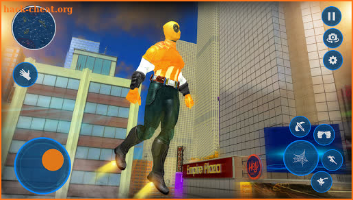 US Captain Hero: Miami rope hero rescue city games screenshot