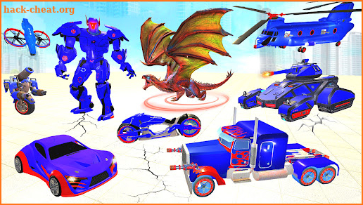Us Cargo Robot Transform Game screenshot