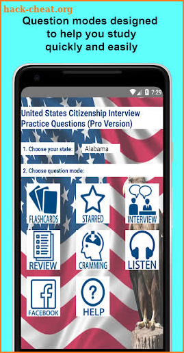 US Citizenship Test 2019 PRO screenshot