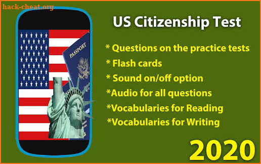 US Citizenship Test 2020 screenshot