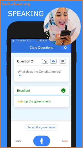 US Citizenship Test 2020 - Bird App screenshot