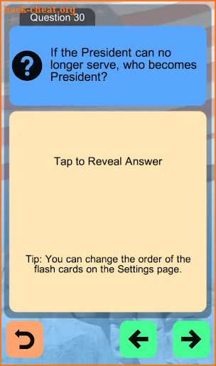 US Citizenship Test App 2020 screenshot