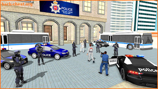 US City Police Car Prisoners Transport screenshot