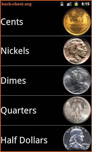 US Coins screenshot