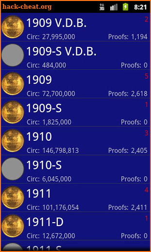 US Coins screenshot