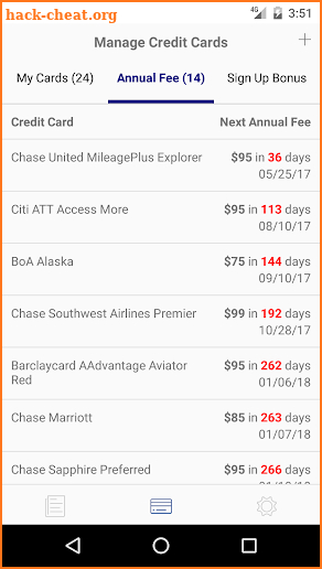 US Credit Card Guide screenshot