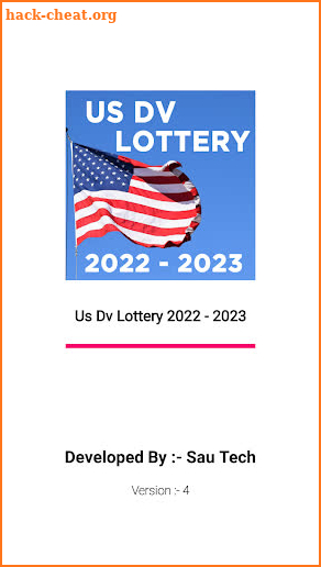 Us dv lottery screenshot