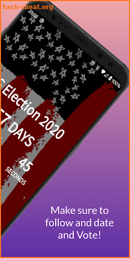 US Election 2020 Countdown screenshot