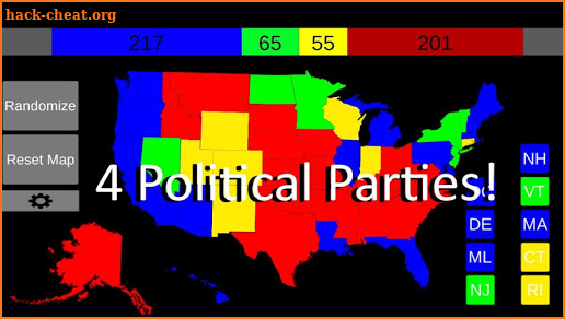 US Election Simulator screenshot