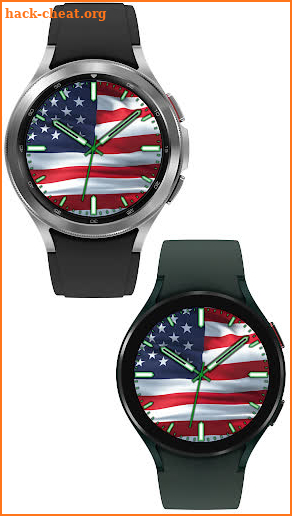 US Flag Watch Face screenshot