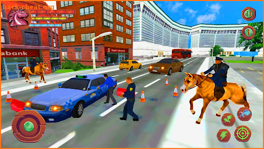 US Flying Unicorn Police Chase screenshot
