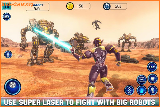 US Future Hero: Rise of Robot War screenshot