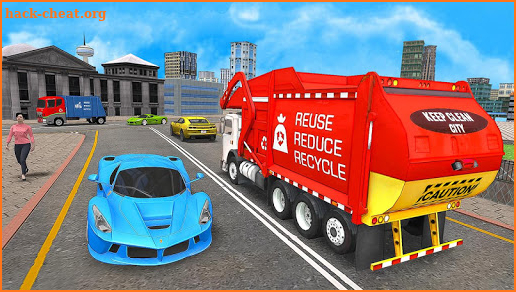 US Garbage Truck Simulation Game screenshot