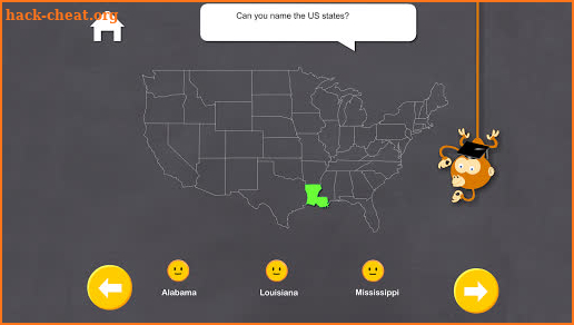 U.S Geography Quiz screenshot