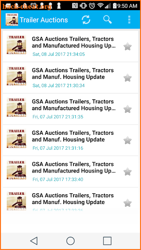 US Gov. GSA Trailer  & Manufactured Home Auctions screenshot