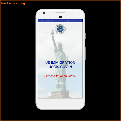 US Immigration Services (USCIS.GOV.IN) screenshot