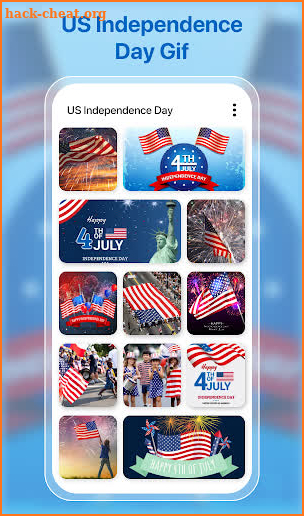 US Independence Day GIF : 4th July Wishes GIF screenshot