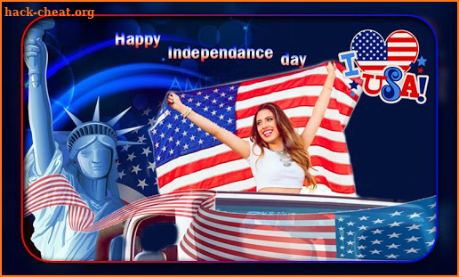 US Independence Day  Photo Frame 2018 screenshot
