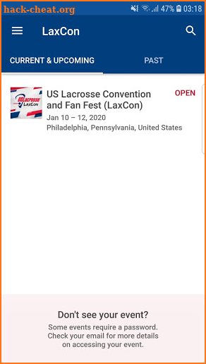 US Lacrosse LaxCon screenshot