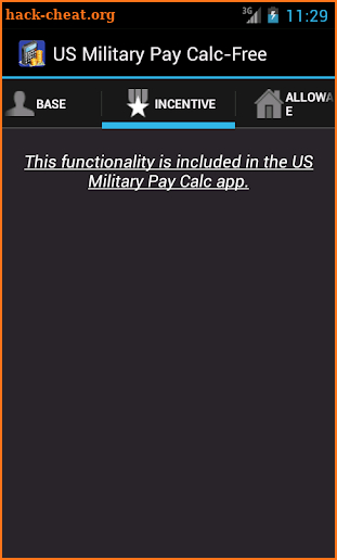 US Military Pay Calc Free screenshot