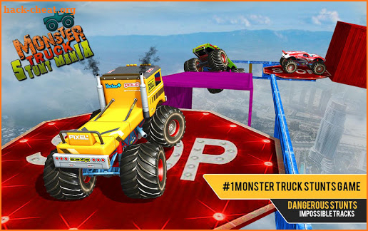 US Monster Truck Driving: Impossible Truck Stunts screenshot