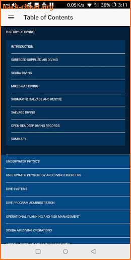 US Navy Dive Manual and Calculator - Revision 7 screenshot