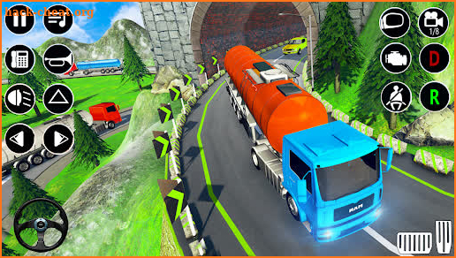 US Oil Transporter Truck Games screenshot