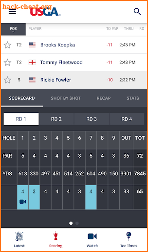 U.S. Open Golf Championship screenshot