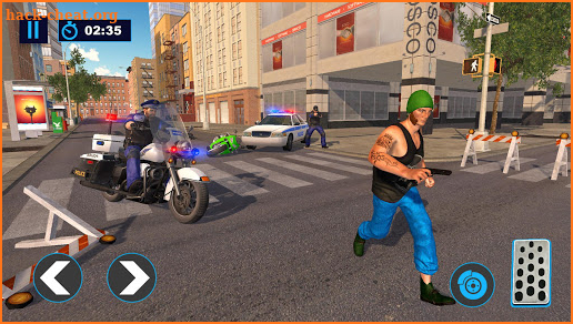US Police Bike 2019 - Gangster Chase screenshot