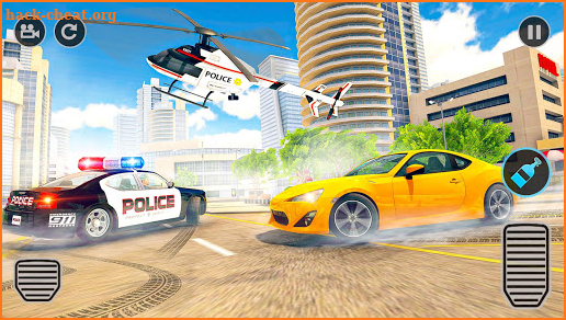 US Police Car Driving Chase - New Racing Game screenshot